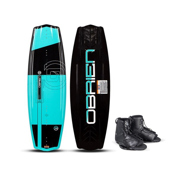 O'Brien Valhalla Wakeboard with Border Boot Setup Shuswap Ski and Board